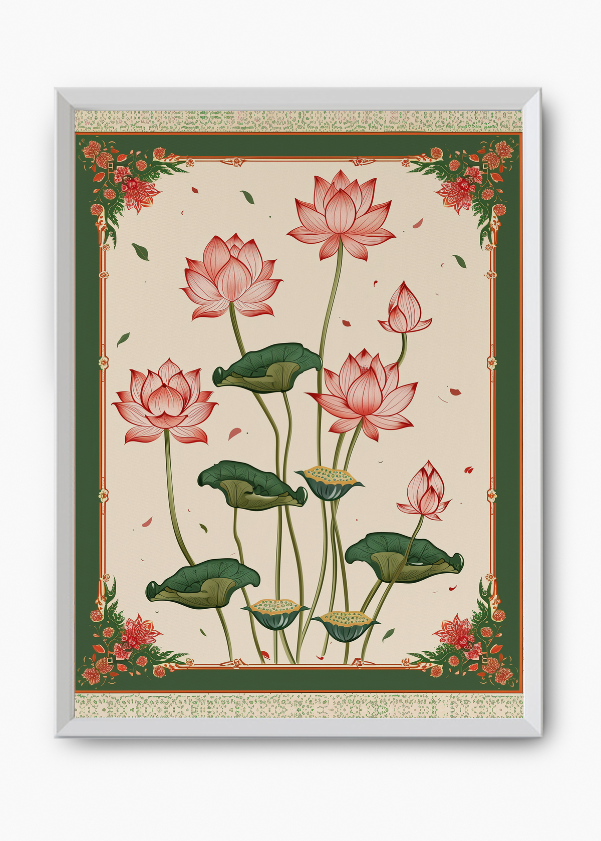 Quadro Japones Lotus - 8