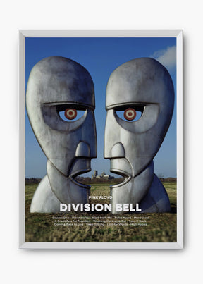 Quadro Pink Floyd Division Bell Capa
