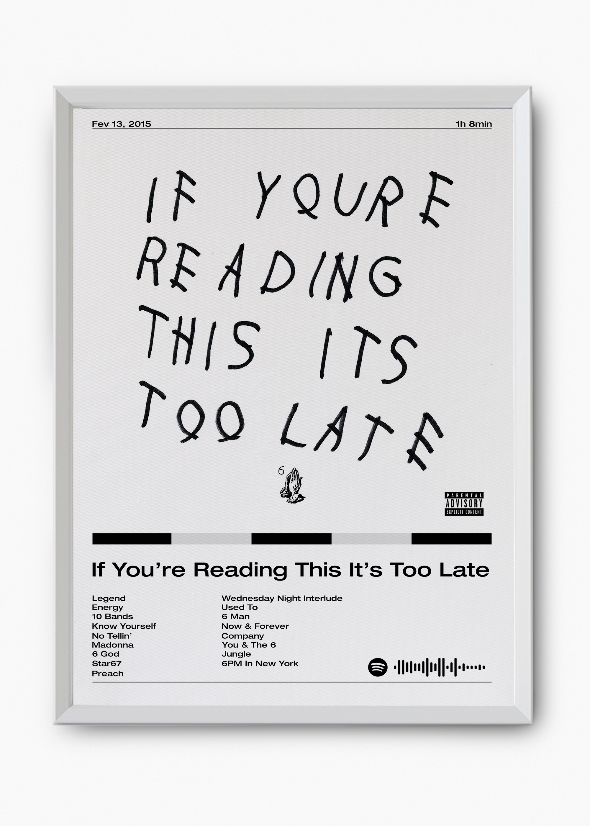 Quadro Drake If You're Reading This It's Too Late - 8