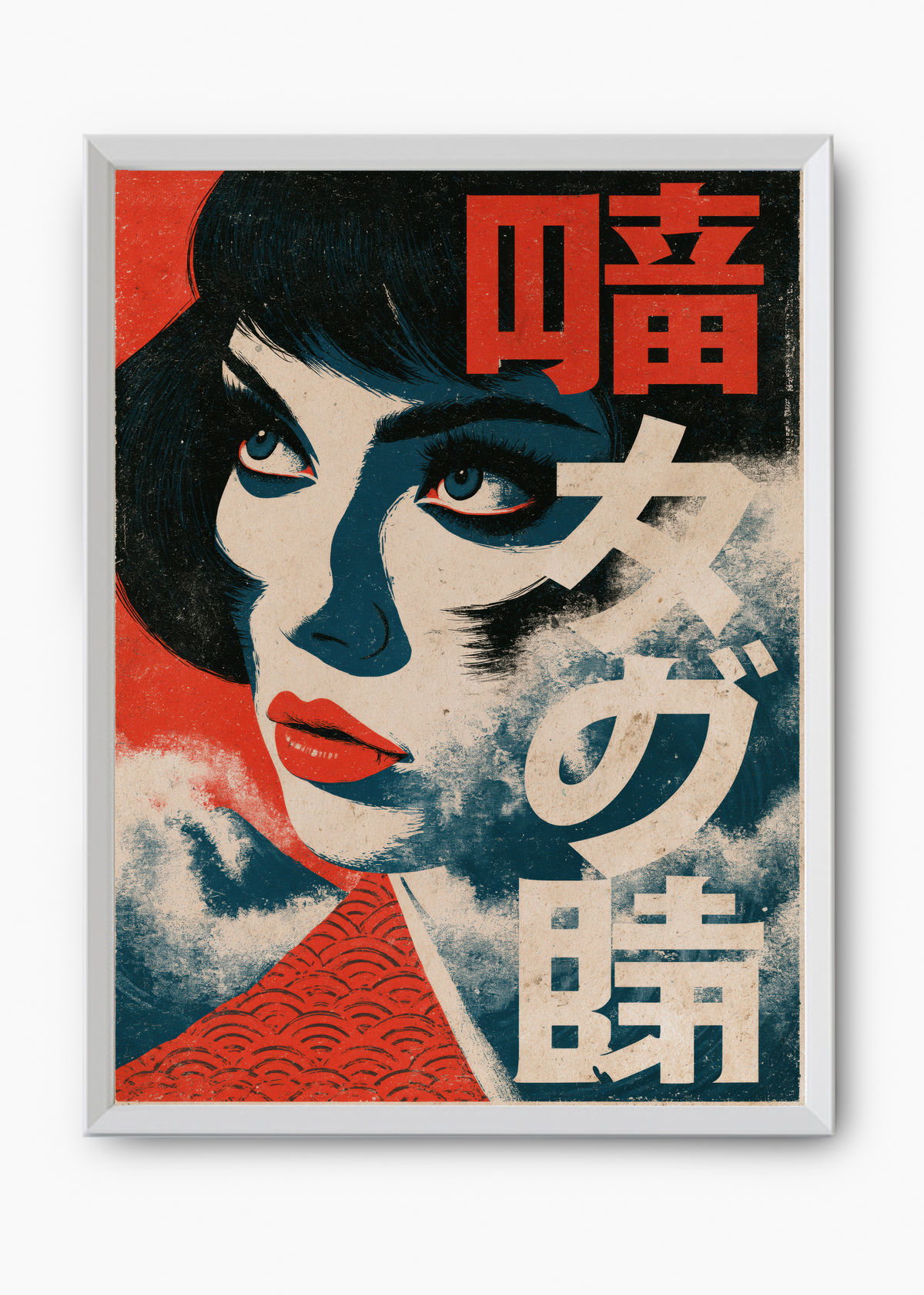 Quadro Japonês Kemuri Bijin - 8