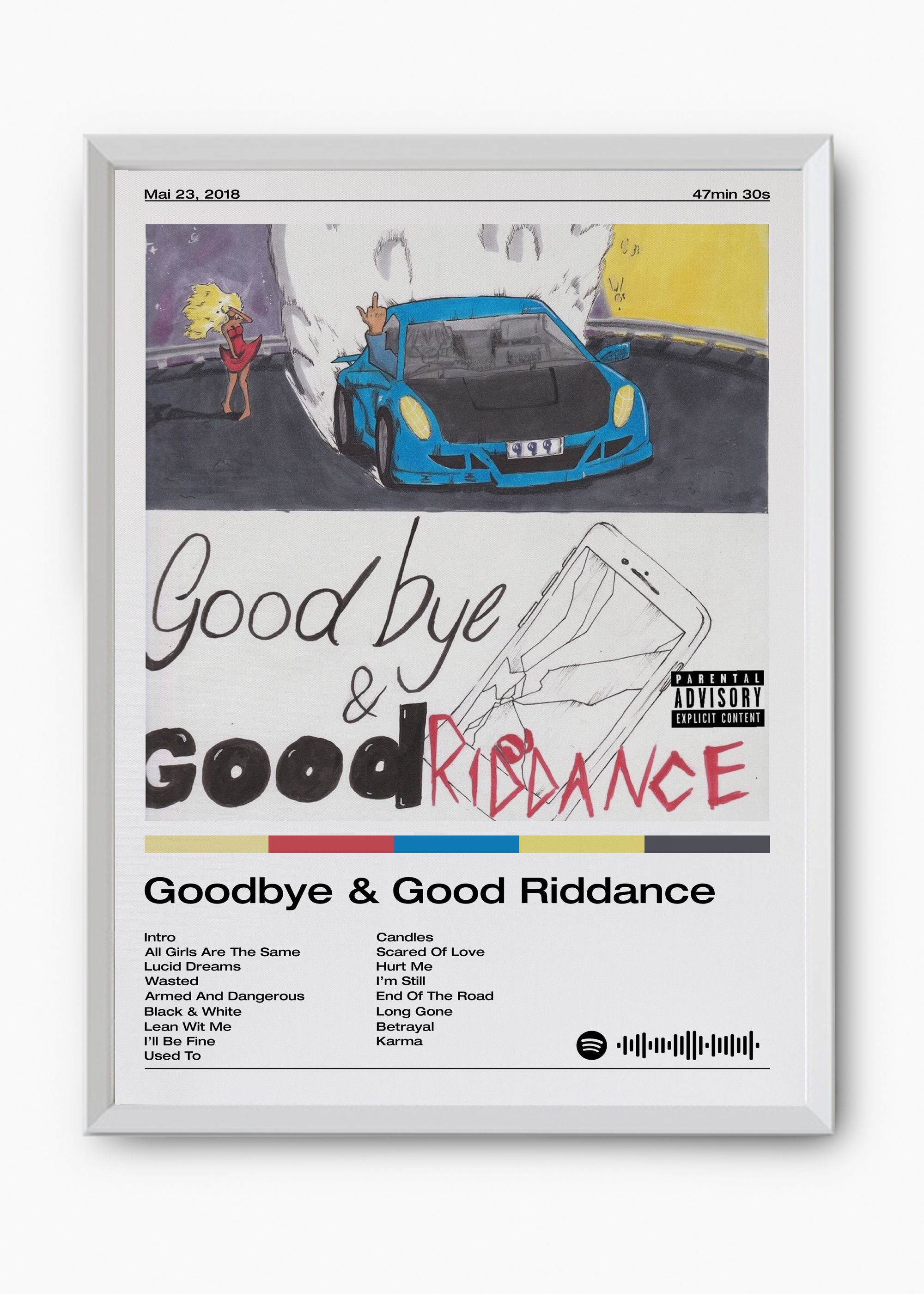 Quadro Juice WRLD Goodbye & Good Riddance - 8