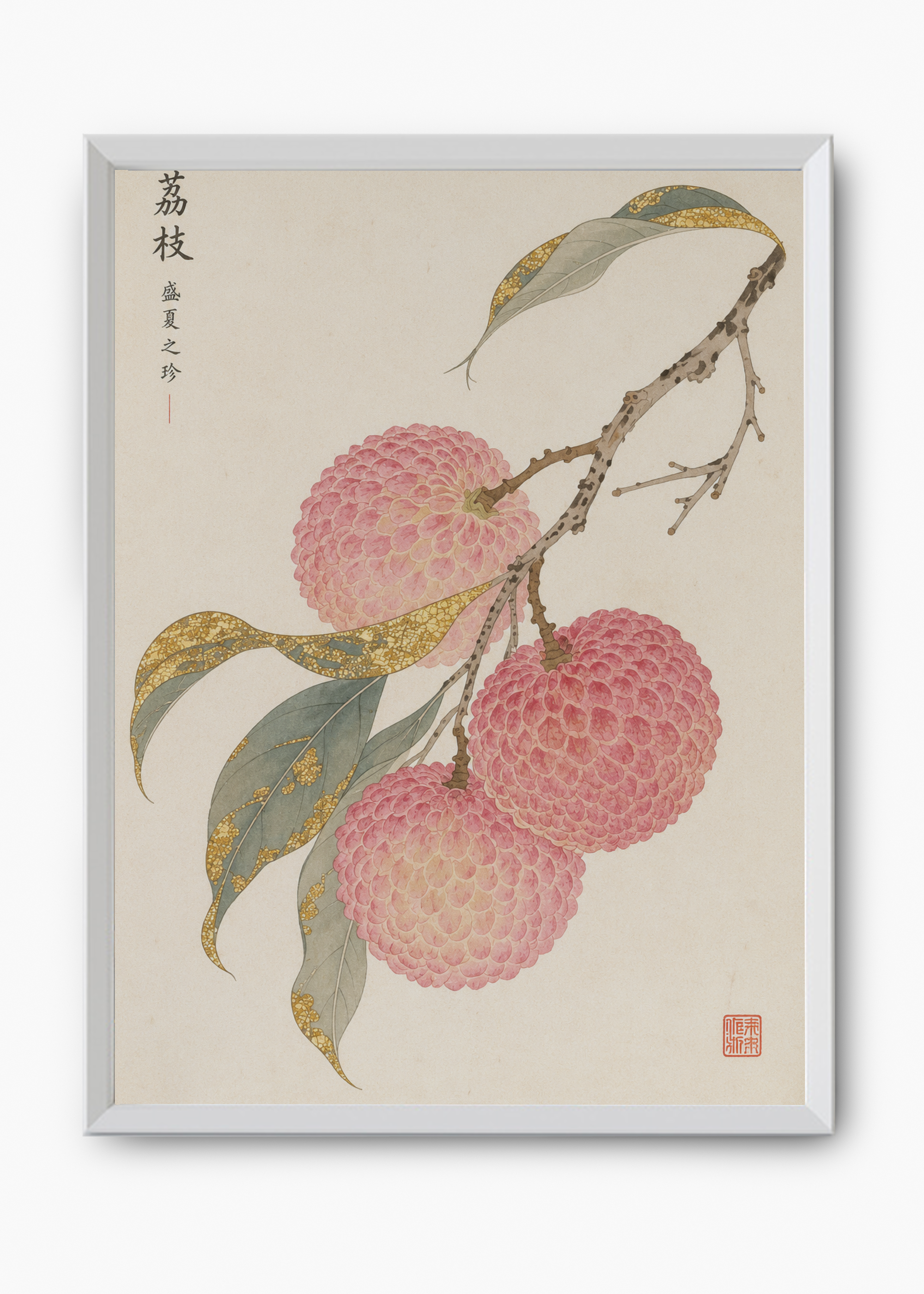 Quadro Japonês Reishi - 8