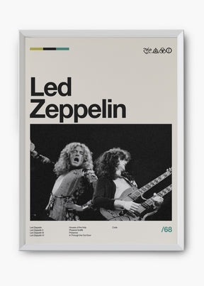 Quadro Led Zeppelin Banda