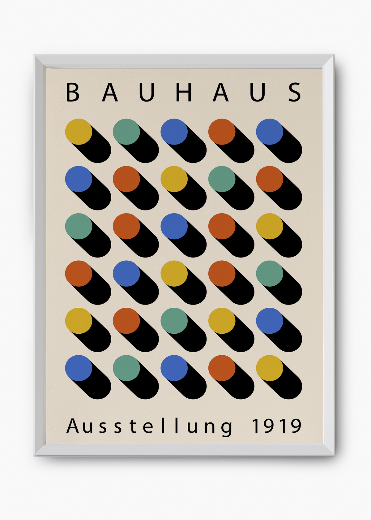 Quadro Bauhaus Circle Theory - 8