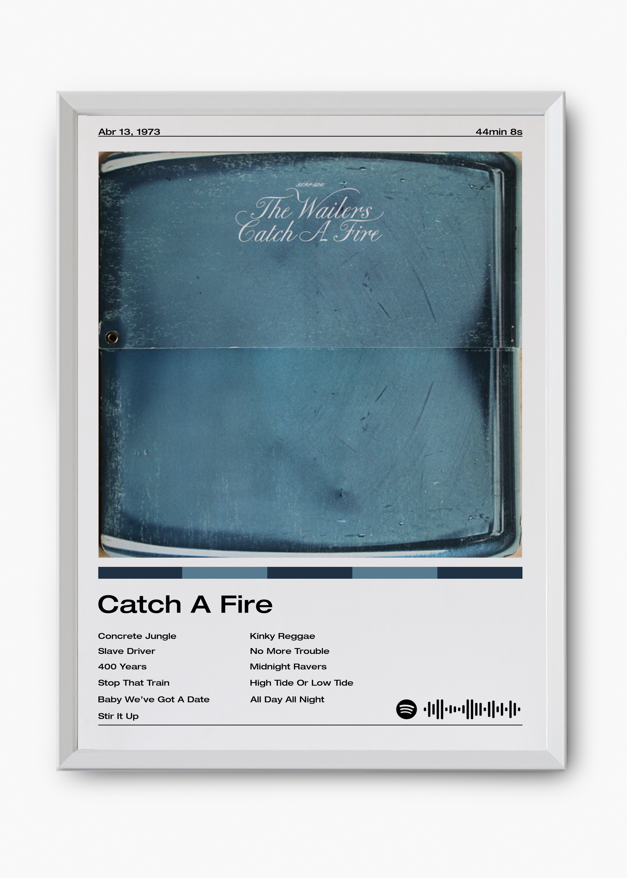 Quadro Bob Marley Catch A Fire - 8
