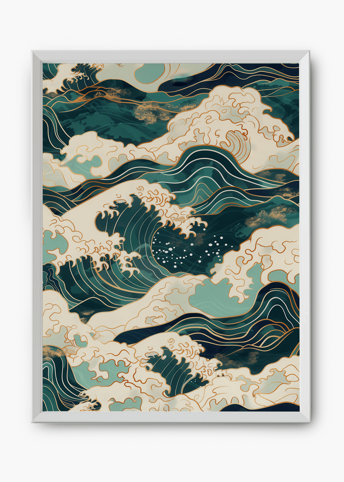 Quadro Japonês The Storm II