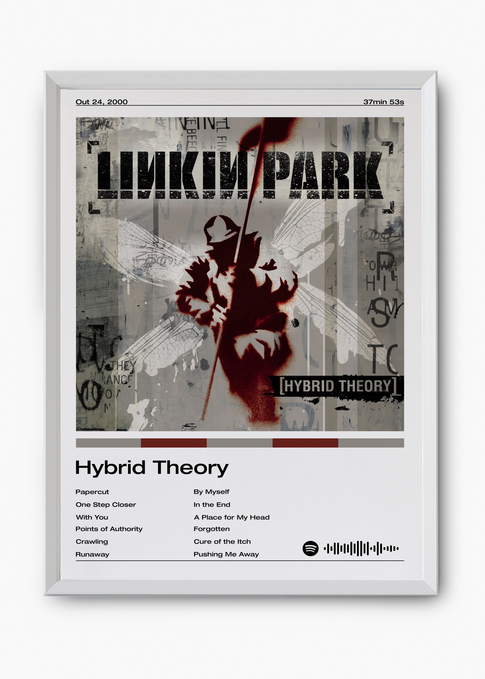 Quadro Linkin Park Hybrid Theory - 8