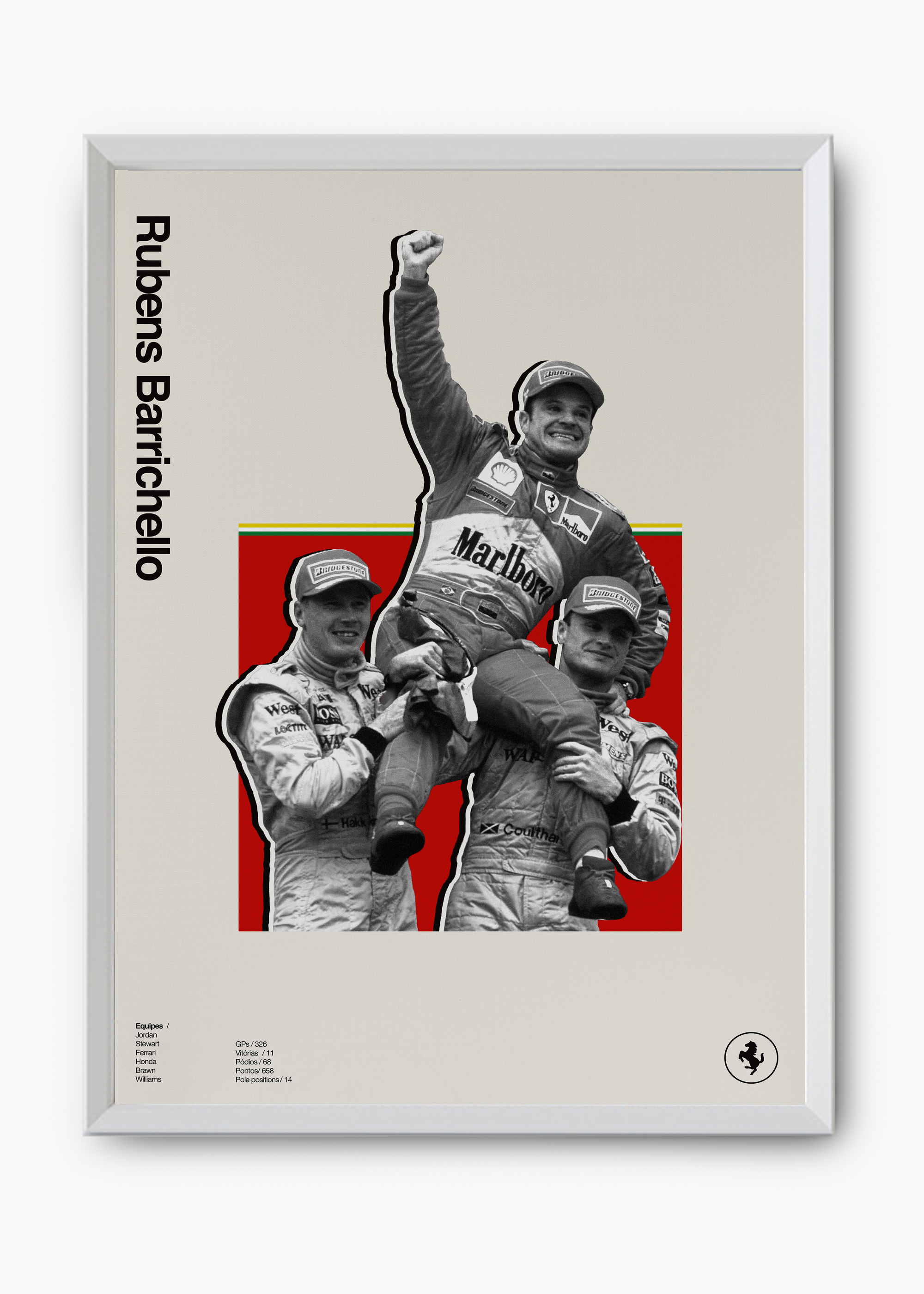 Quadro Rubens Barrichello - 8