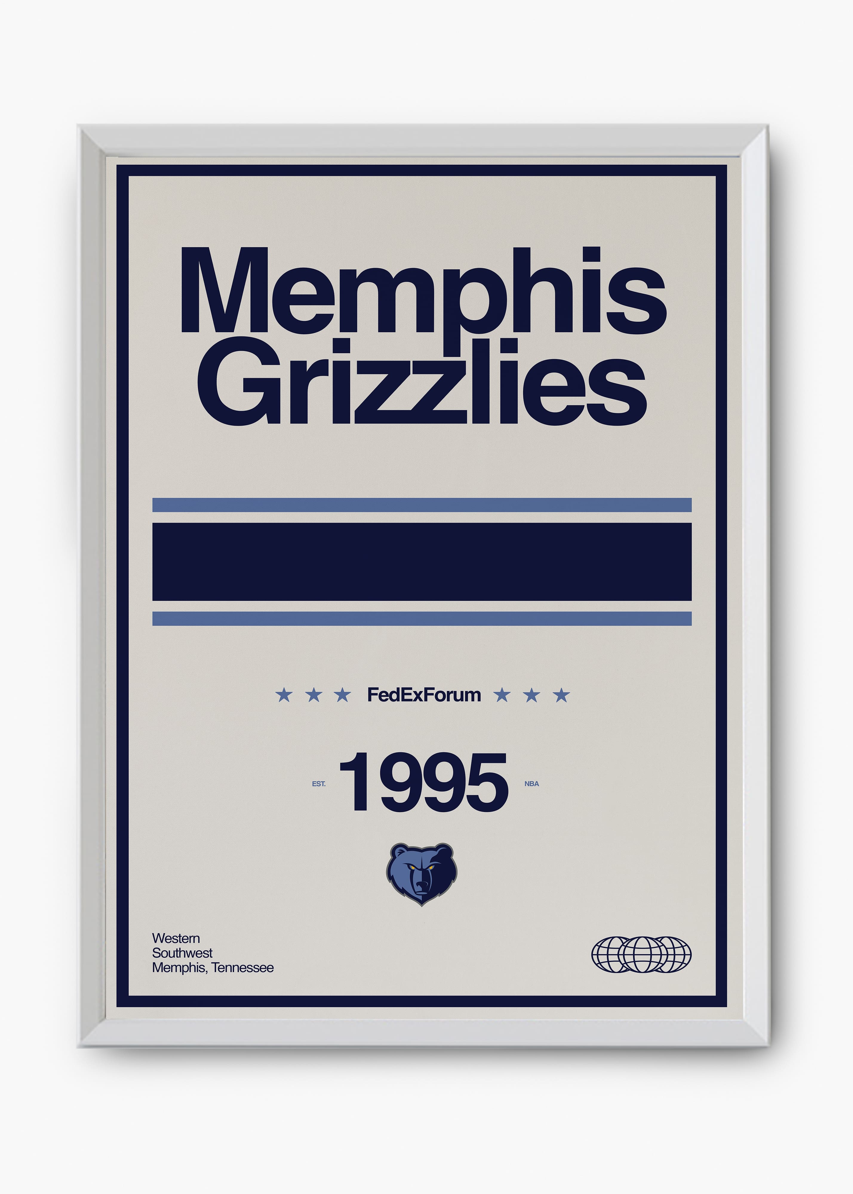 Quadro NBA Memphis Grizzlies