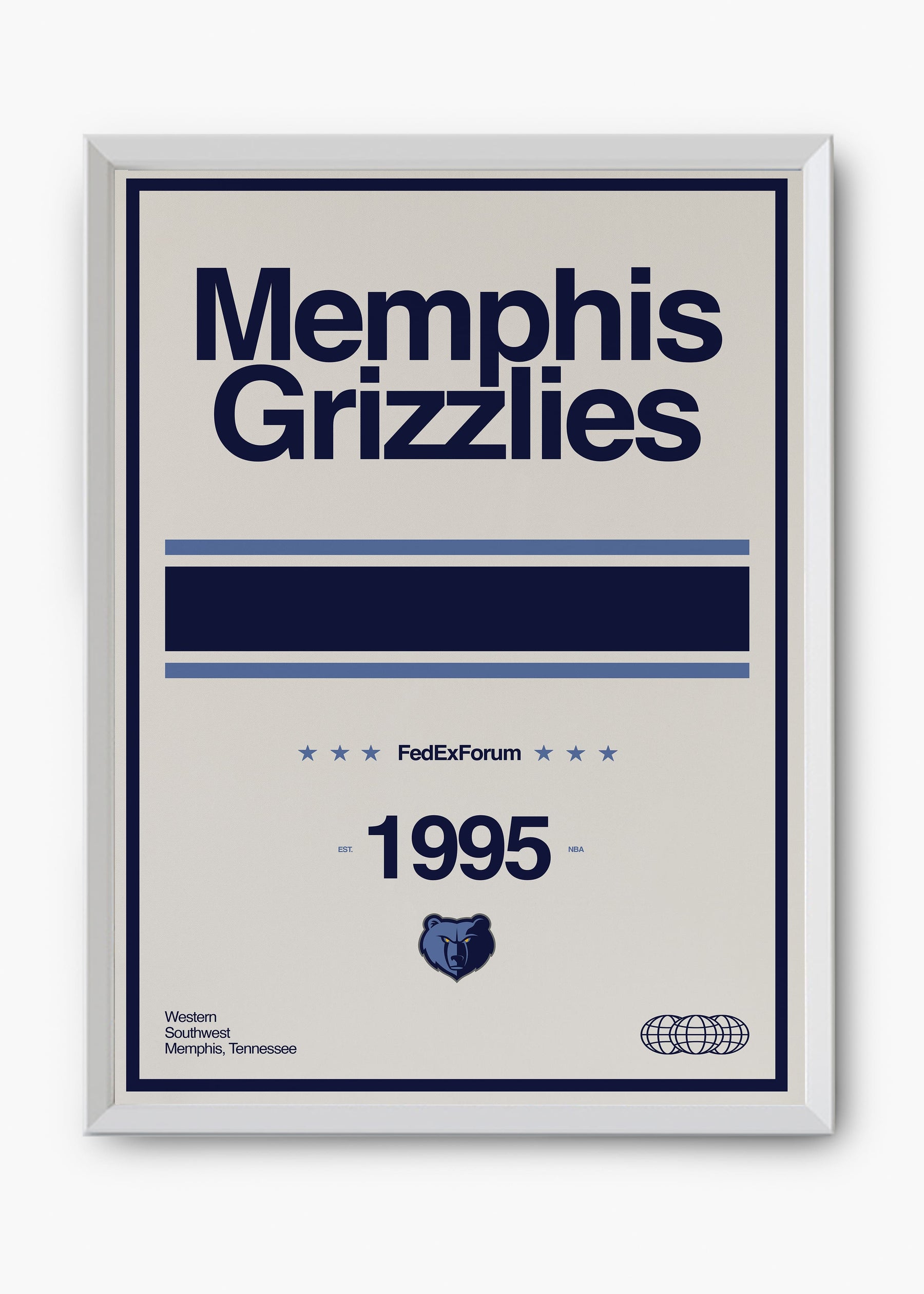 Quadro NBA Memphis Grizzlies