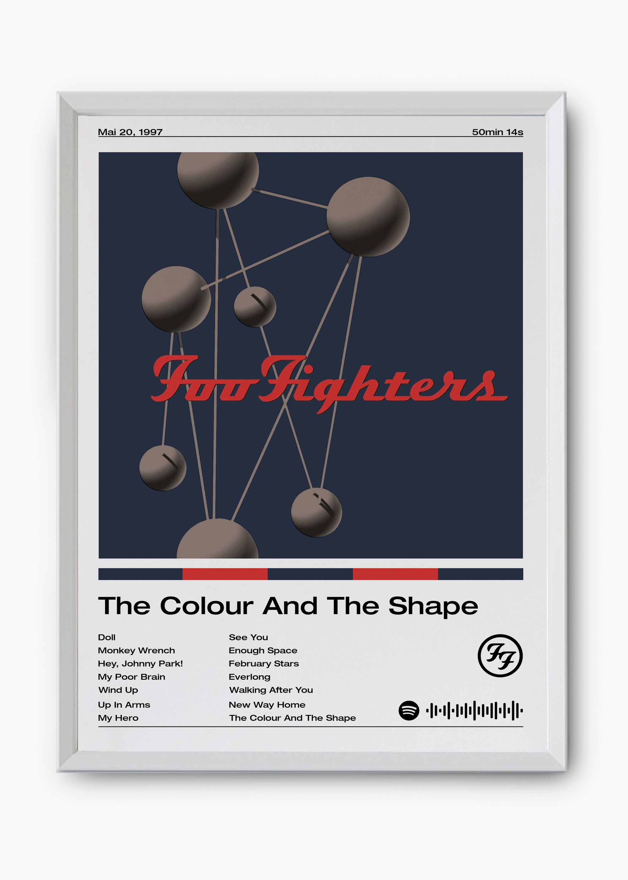 Quadro Foo Fighters Colors and Shape - 8