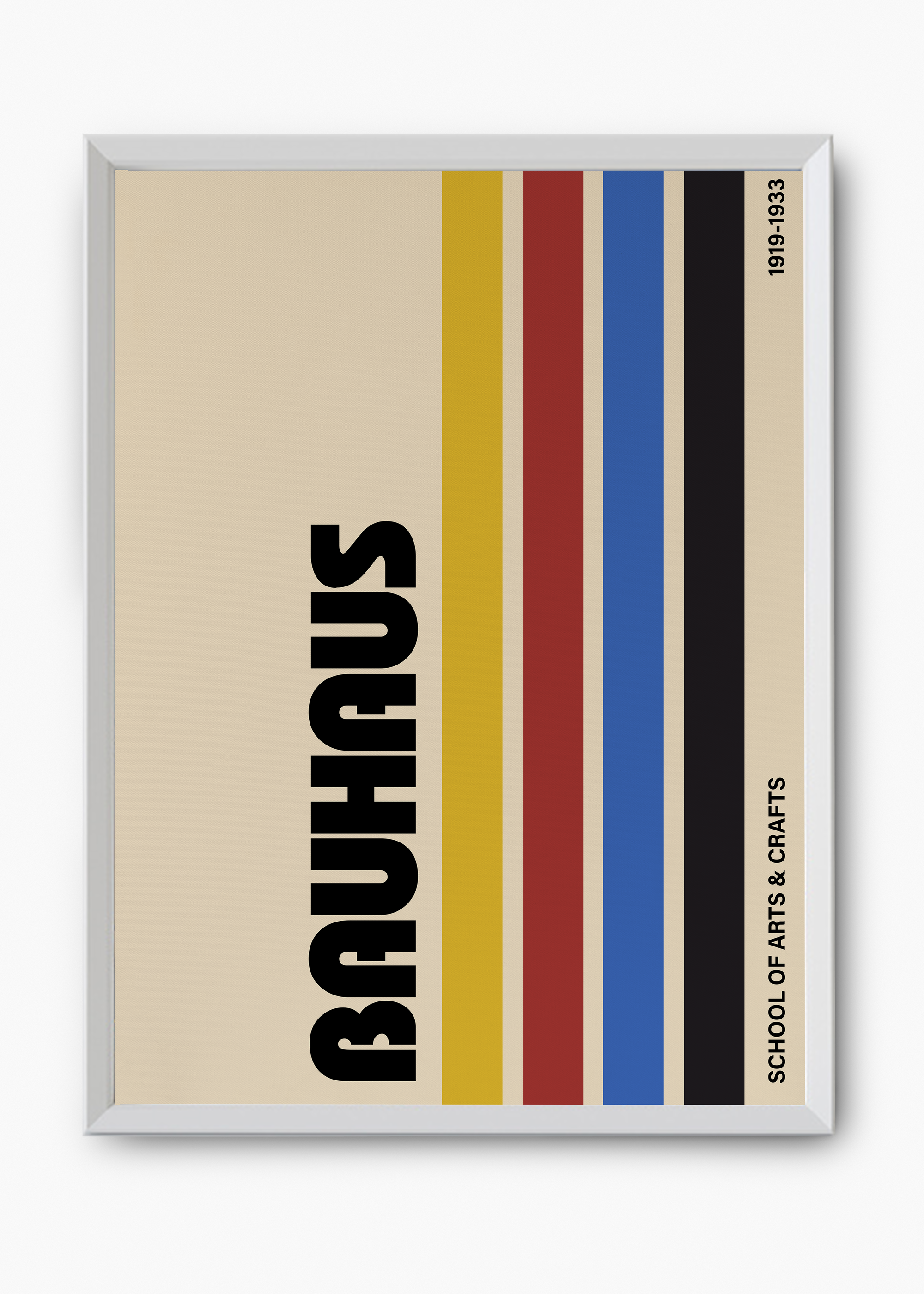 Quadro Bauhaus Primary Lines - 8