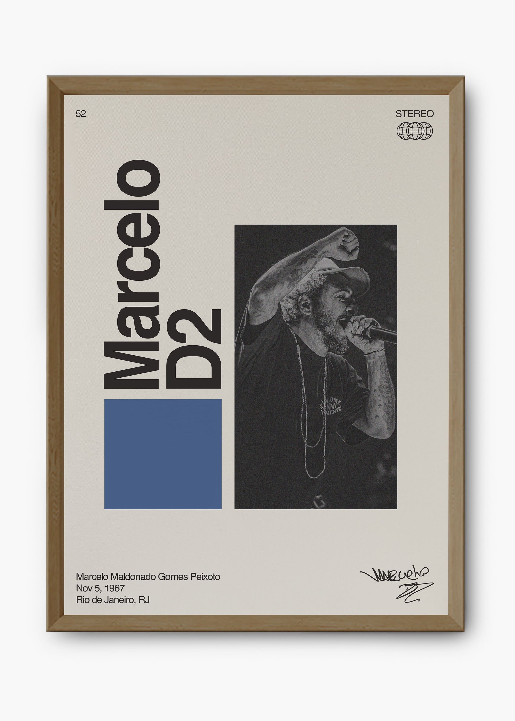 Quadro Signature Marcelo D2