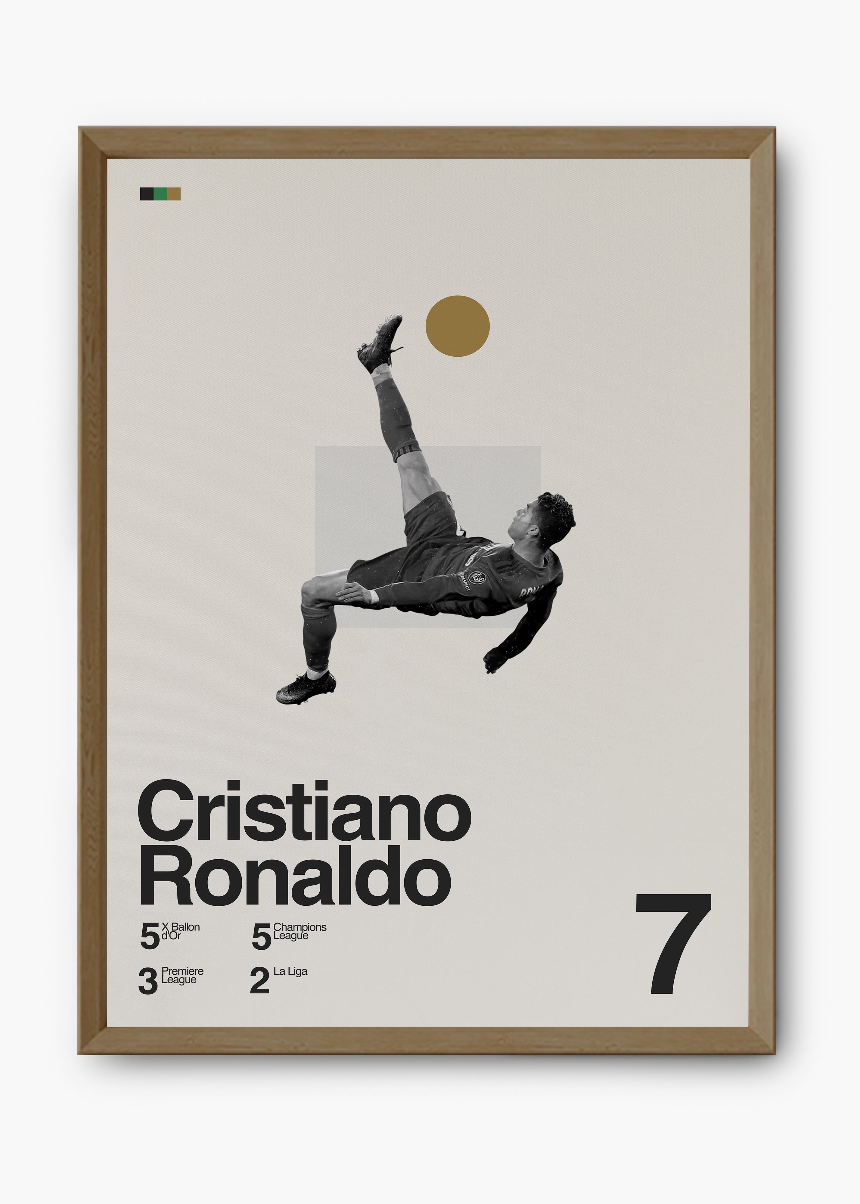 Quadro Cristiano Ronaldo CR7