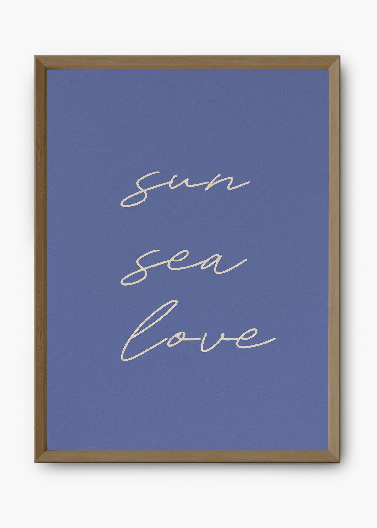 Quadro Sea Sun Love