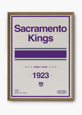 Quadro NBA Sacramento Kings