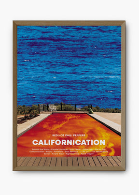 Quadro Red Hot Chili Peppers Californication Capa