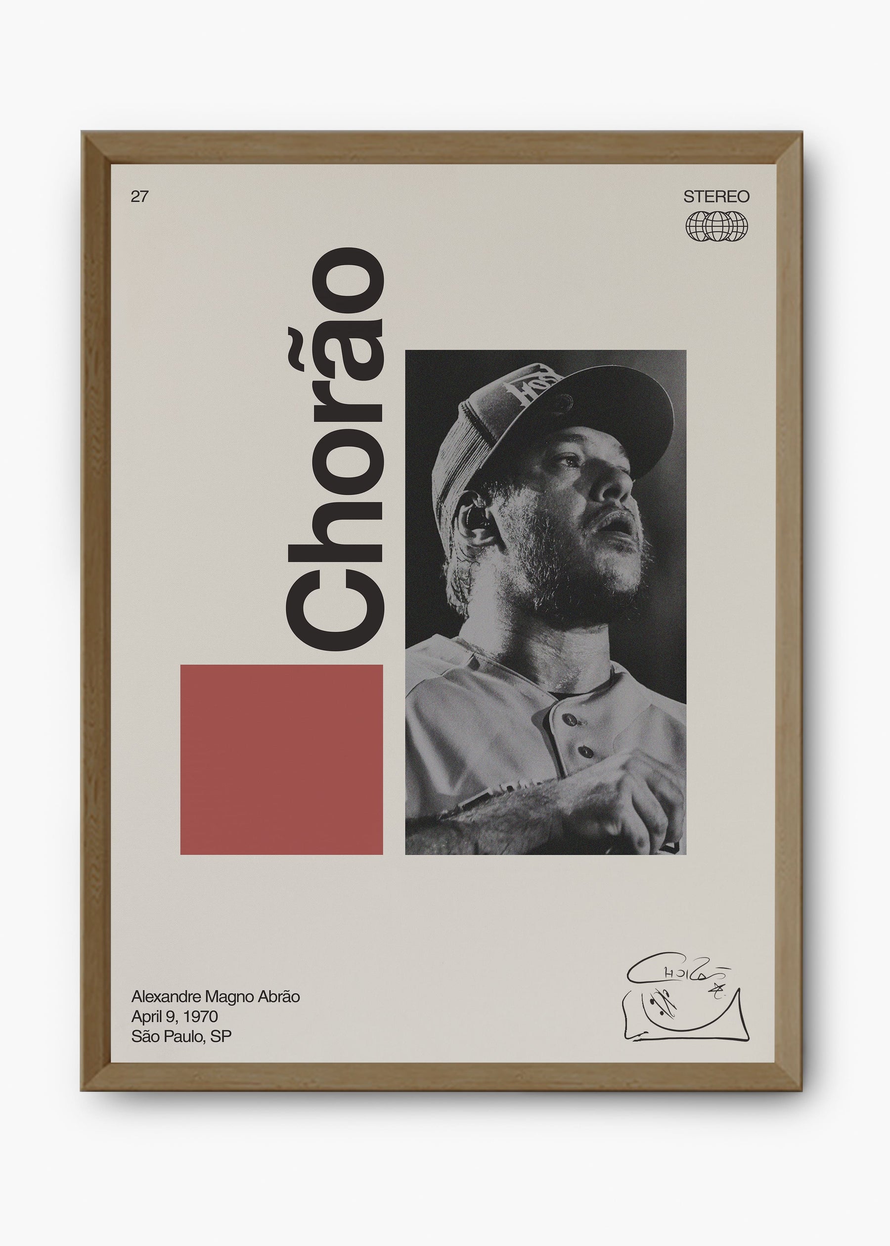 Quadro Signature Chorão