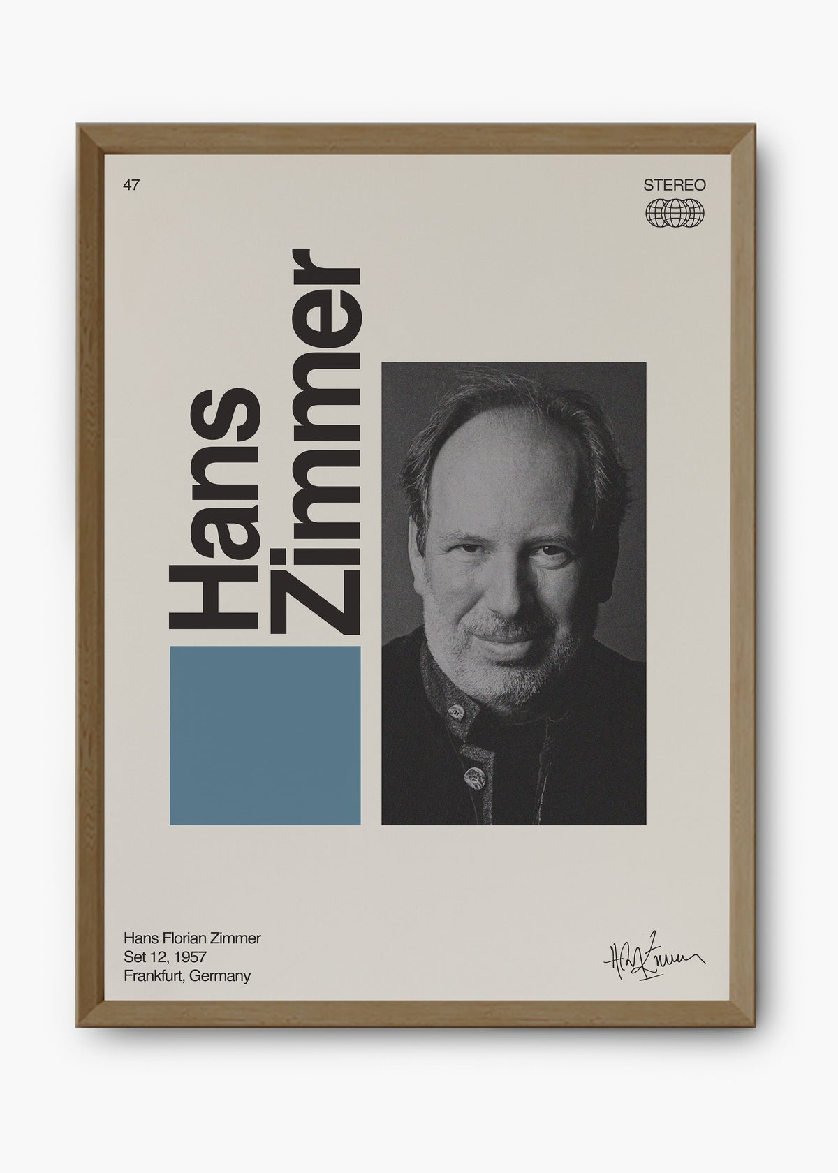 Quadro Signature Hanz Zimmer