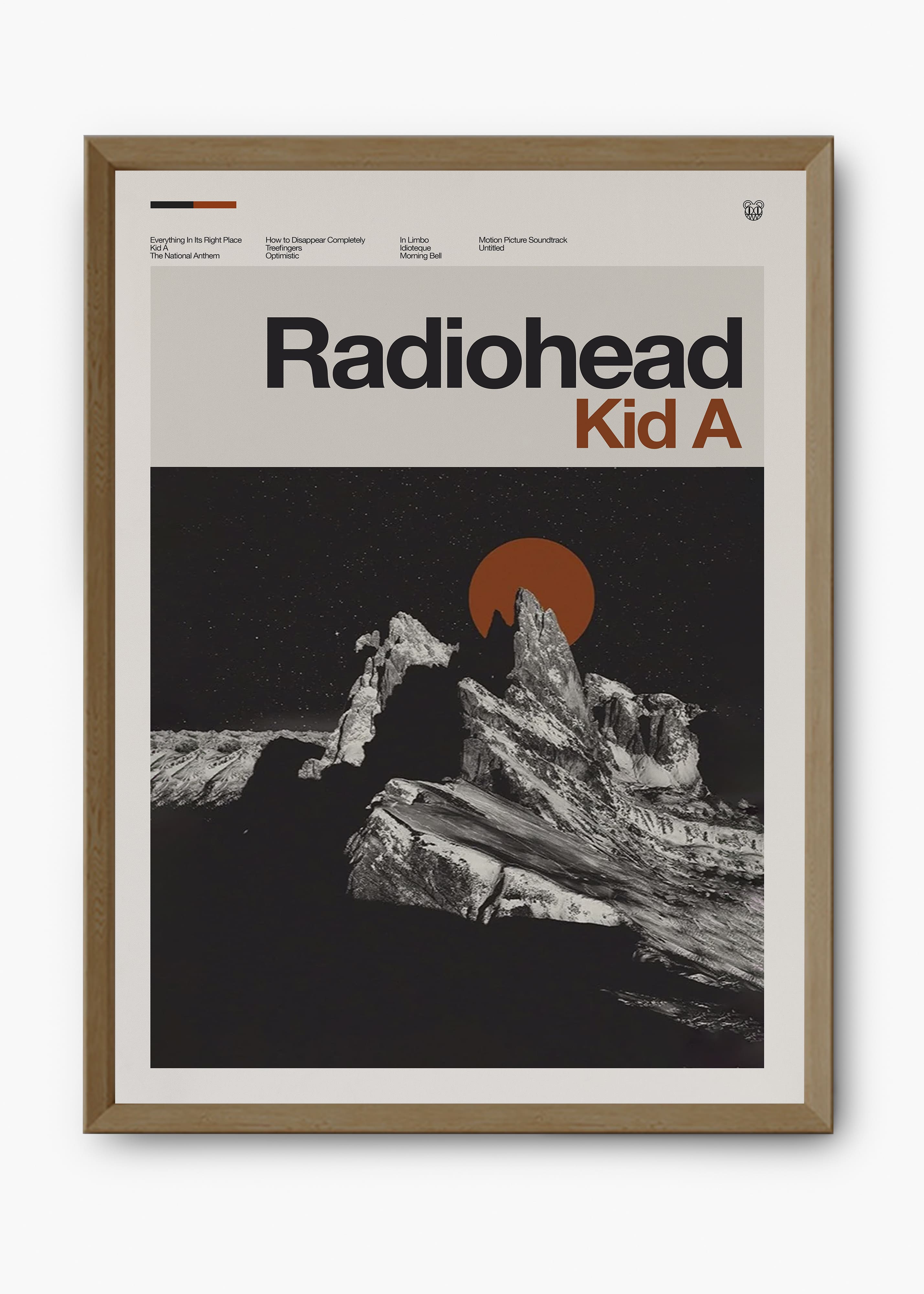 Quadro Radiohead Kid A