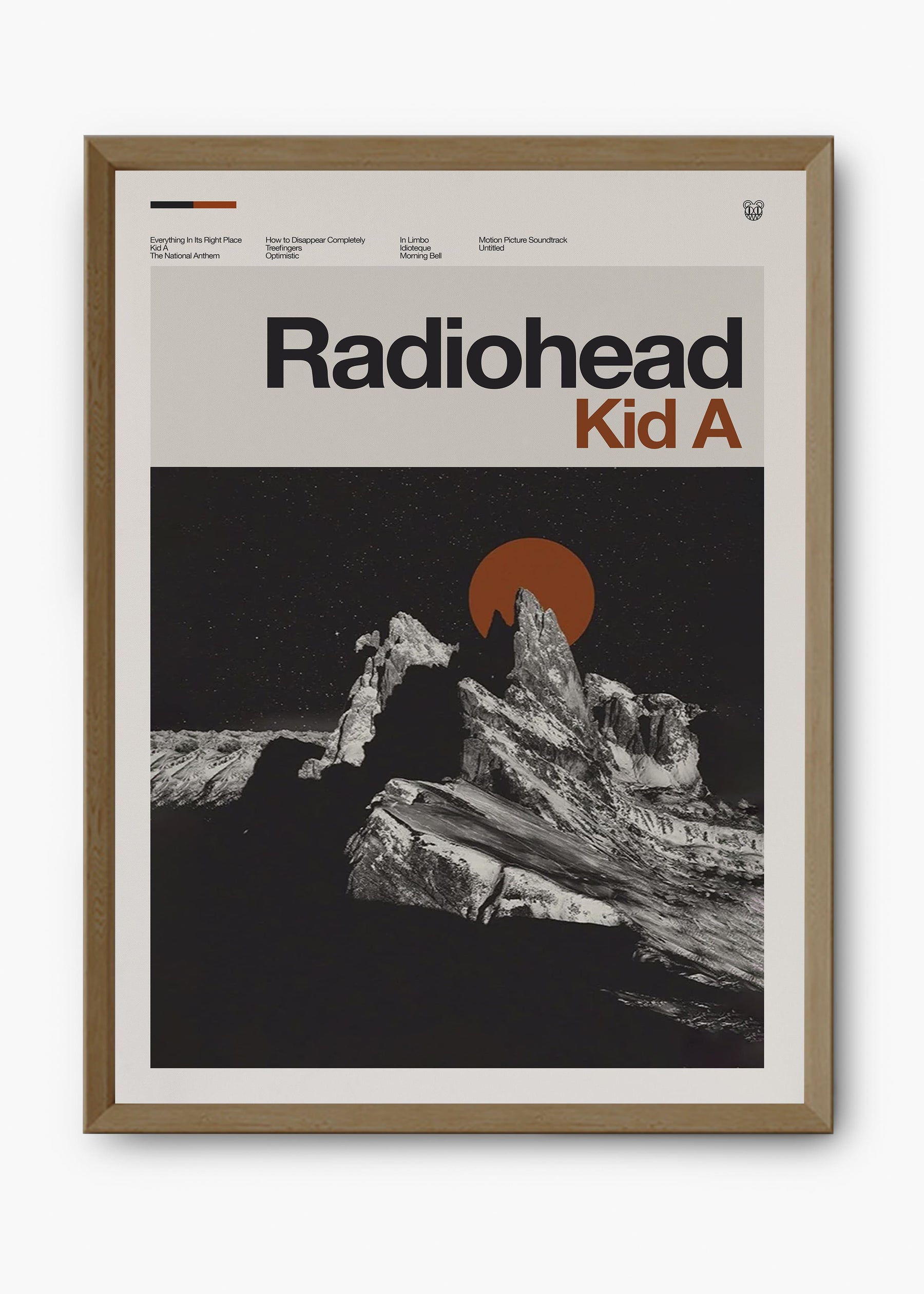 Quadro Radiohead Kid A