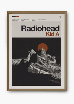 Quadro Radiohead Kid A