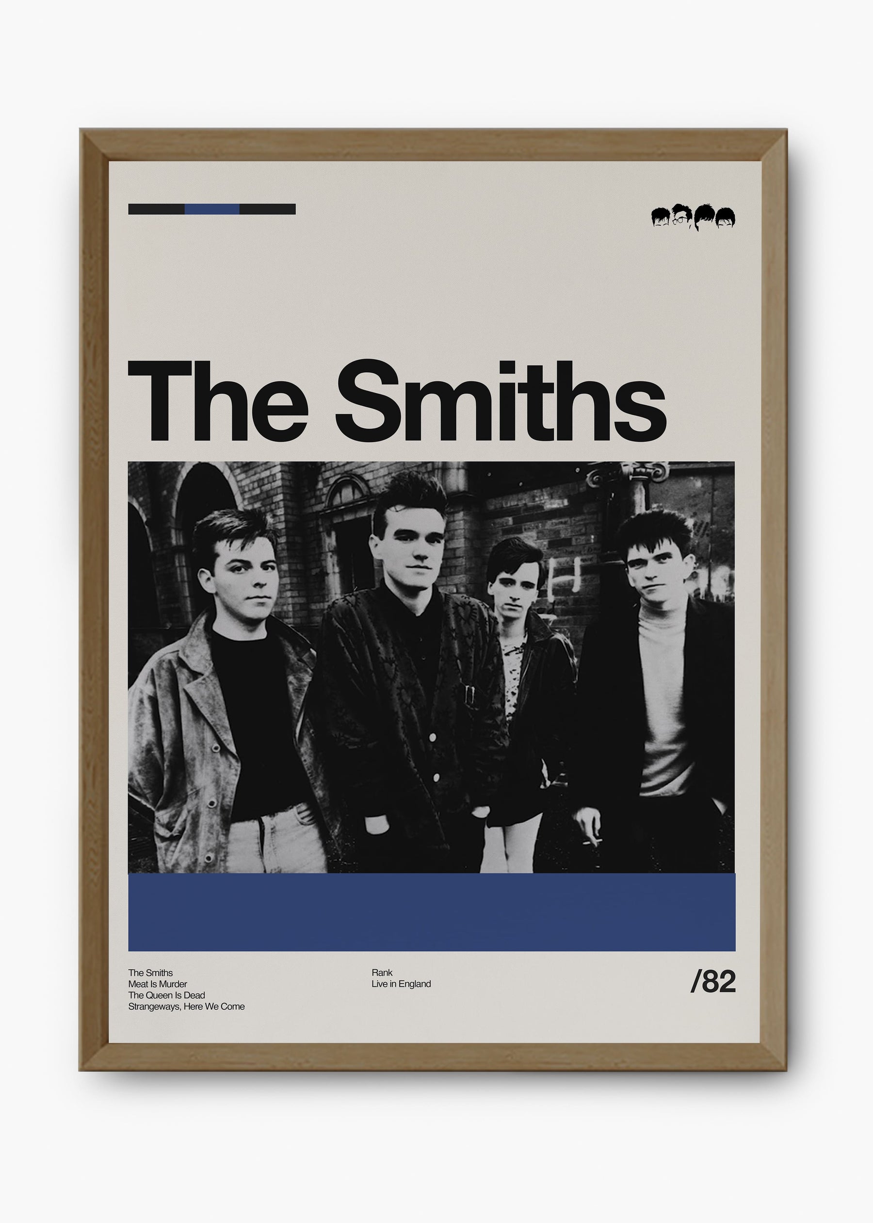 Quadro The Smiths Banda