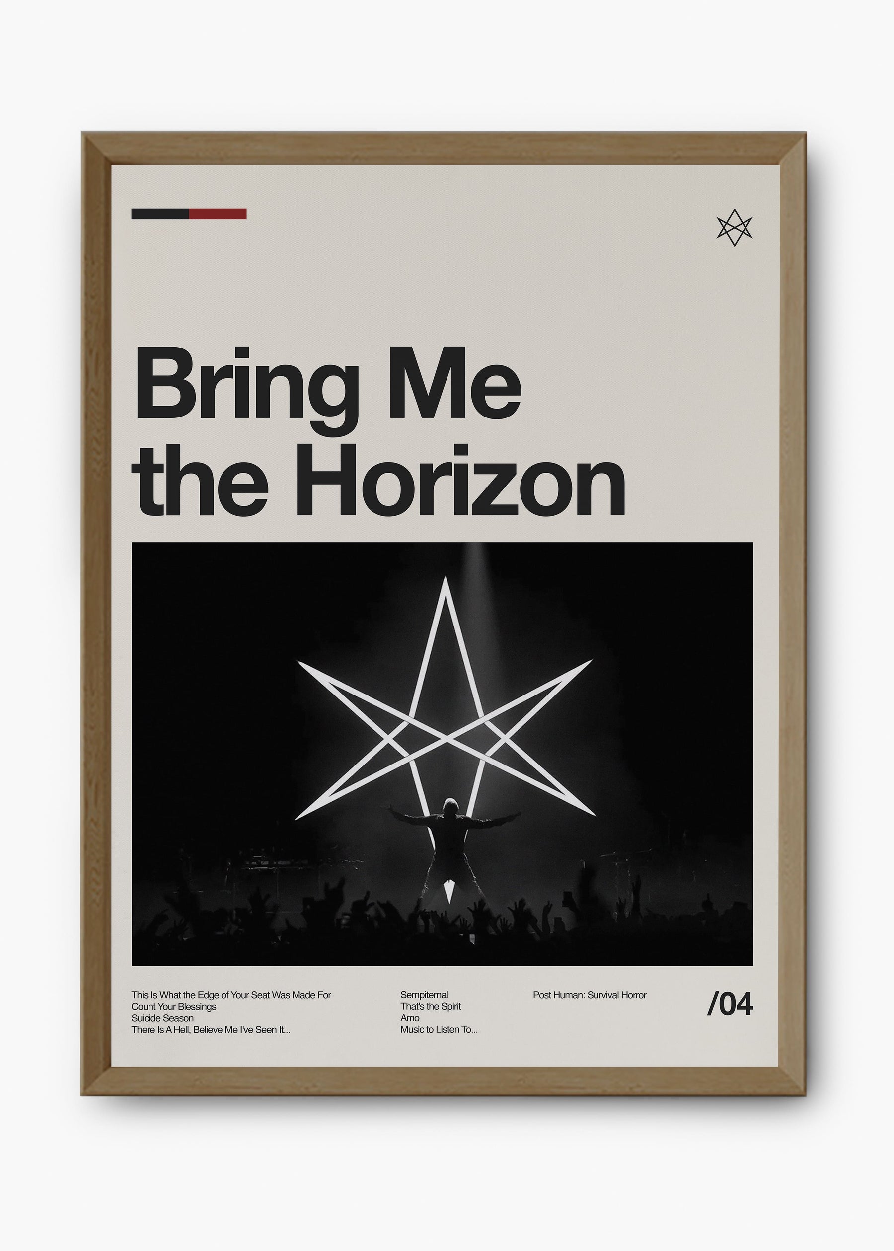 Quadro Bring Me The Horizon II Banda