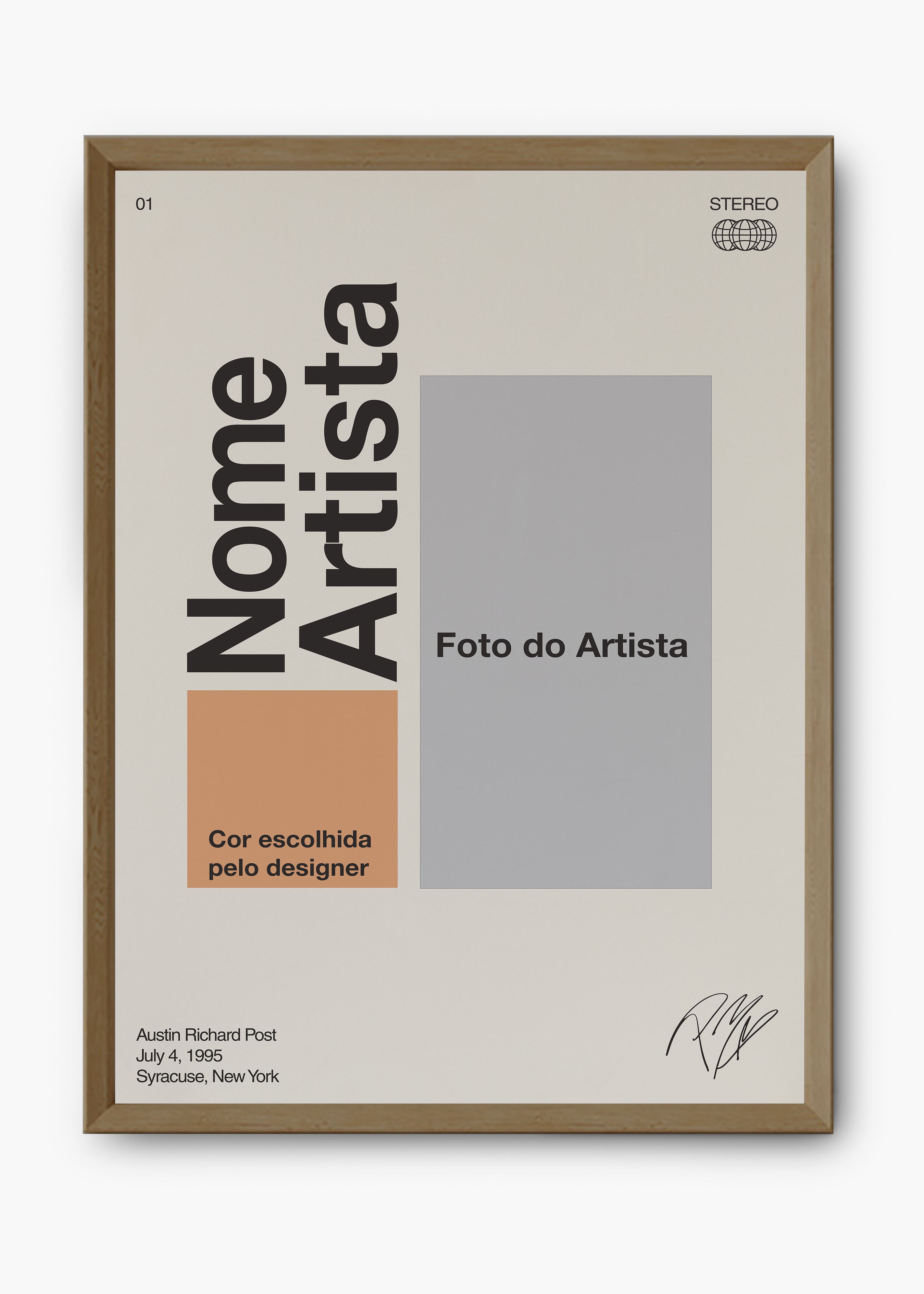 Quadro Personalizável - Signature