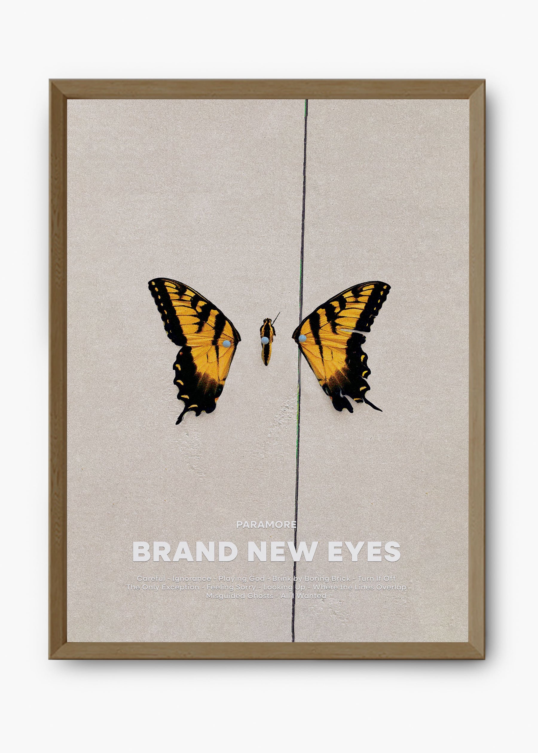 Quadro Paramore Brand New Eyes Capa