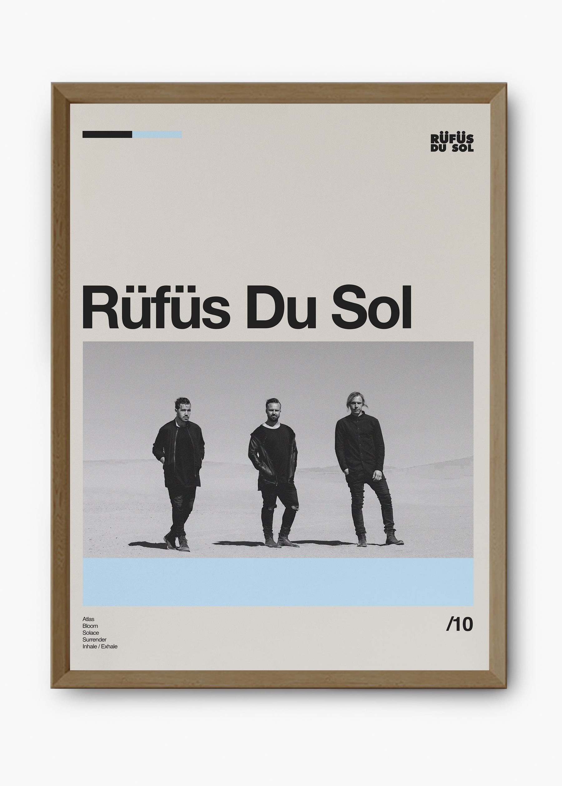 Quadro Rufus du Sol Banda