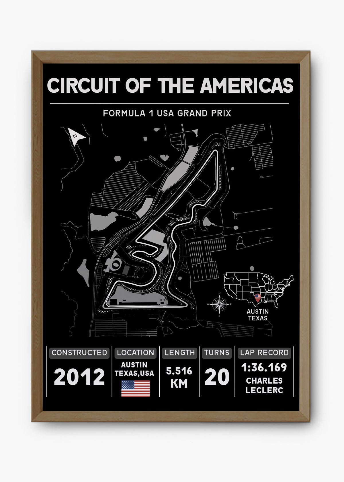Quadro GP Circuit Of The Americas