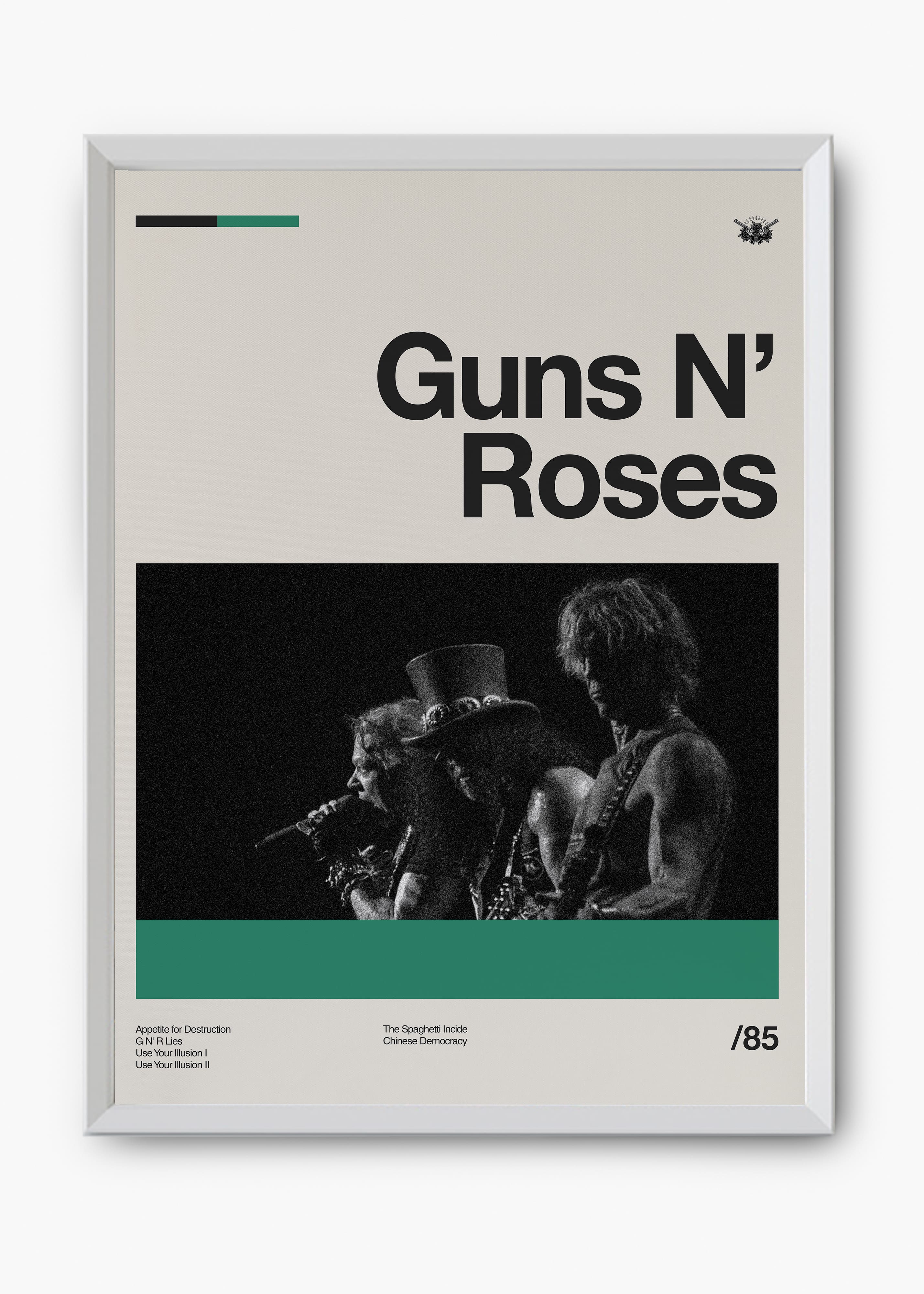 Quadro Guns n' Roses Banda