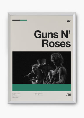 Quadro Guns n' Roses Banda