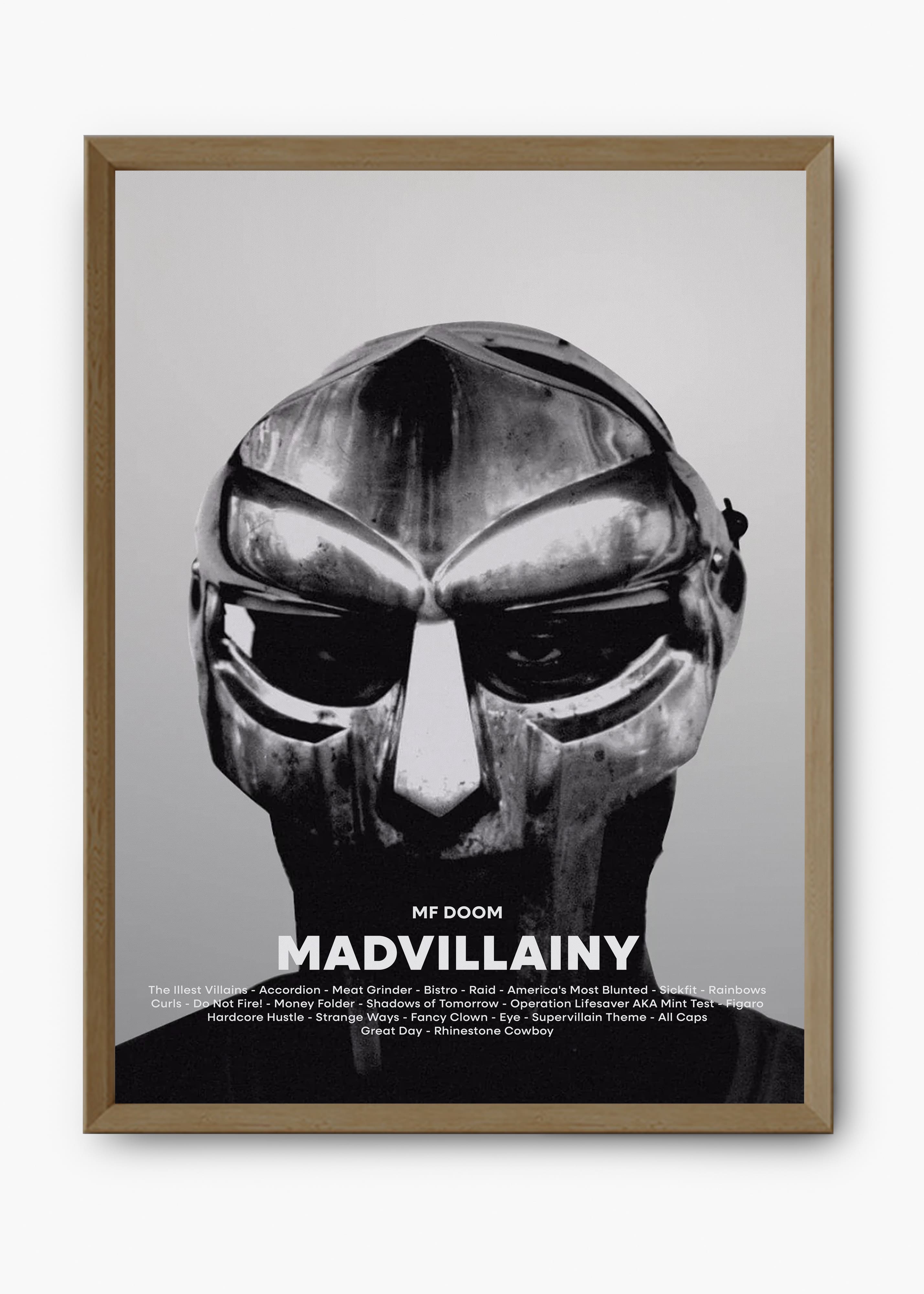 Quadro MF Doom Madvillainy Capa