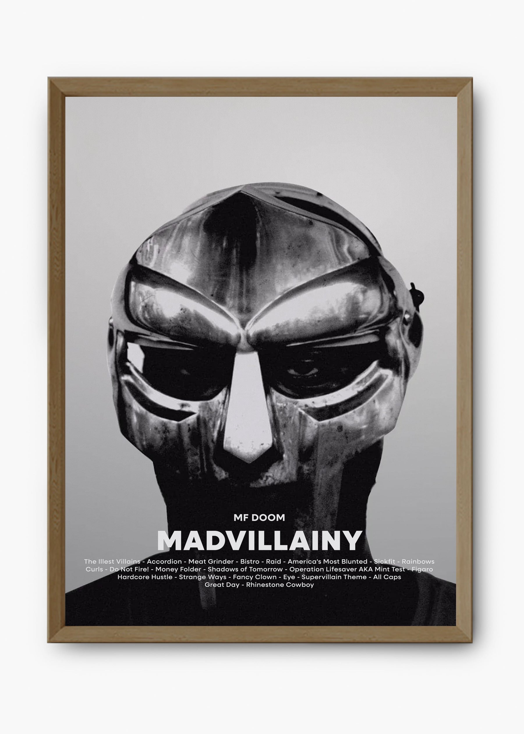 Quadro MF Doom Madvillainy Capa