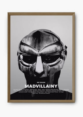 Quadro MF Doom Madvillainy Capa