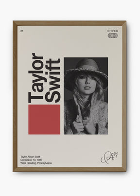 Quadro Signature Taylor Swift