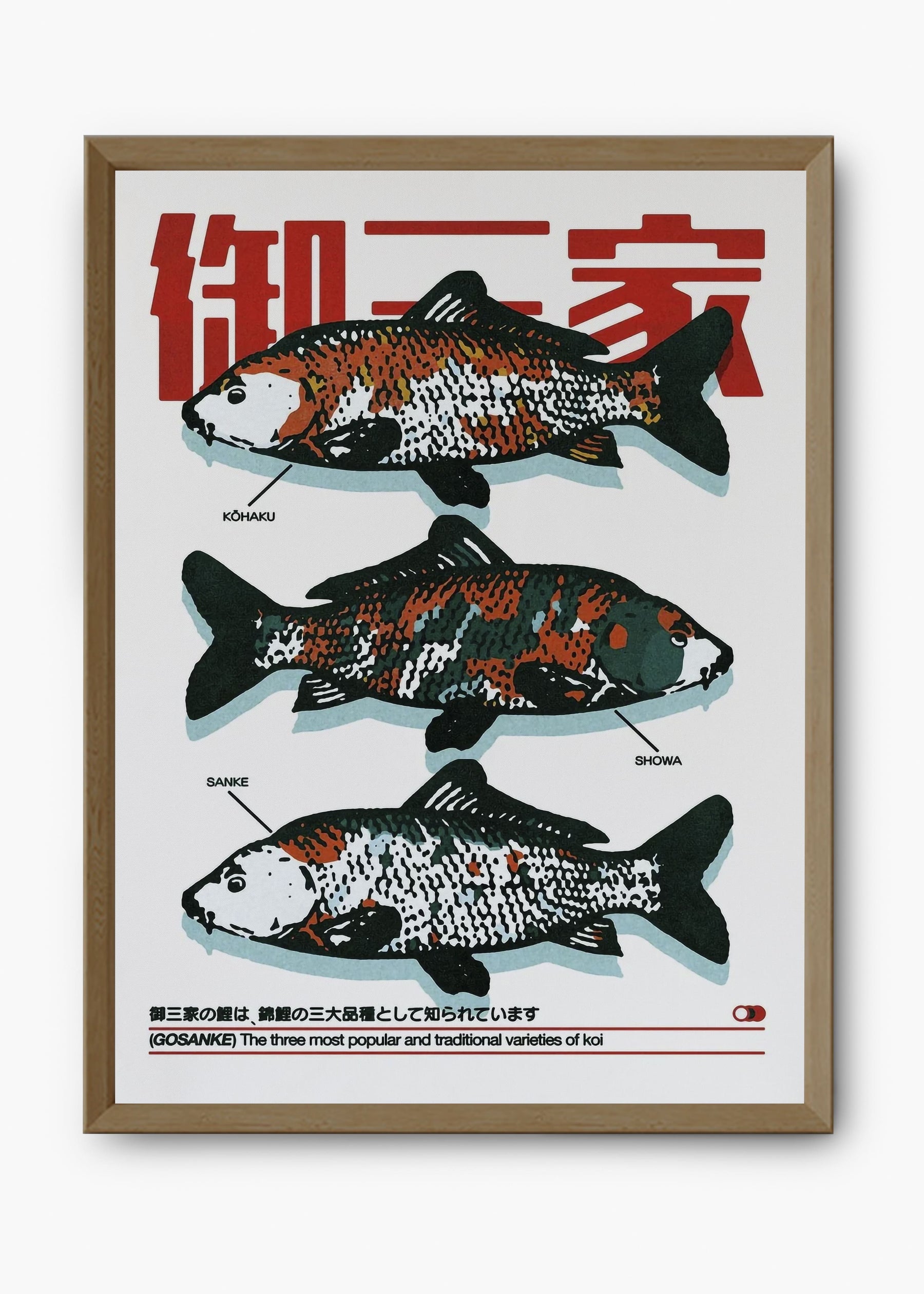 Quadro Koi Fish
