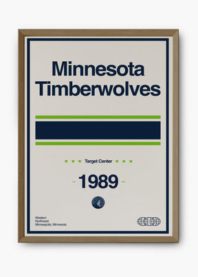 Quadro NBA Minnestoa Timberwolves