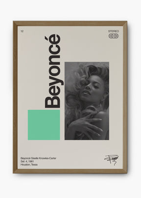 Quadro Signature Beyoncé