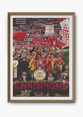 Quadro Liverpool Champions