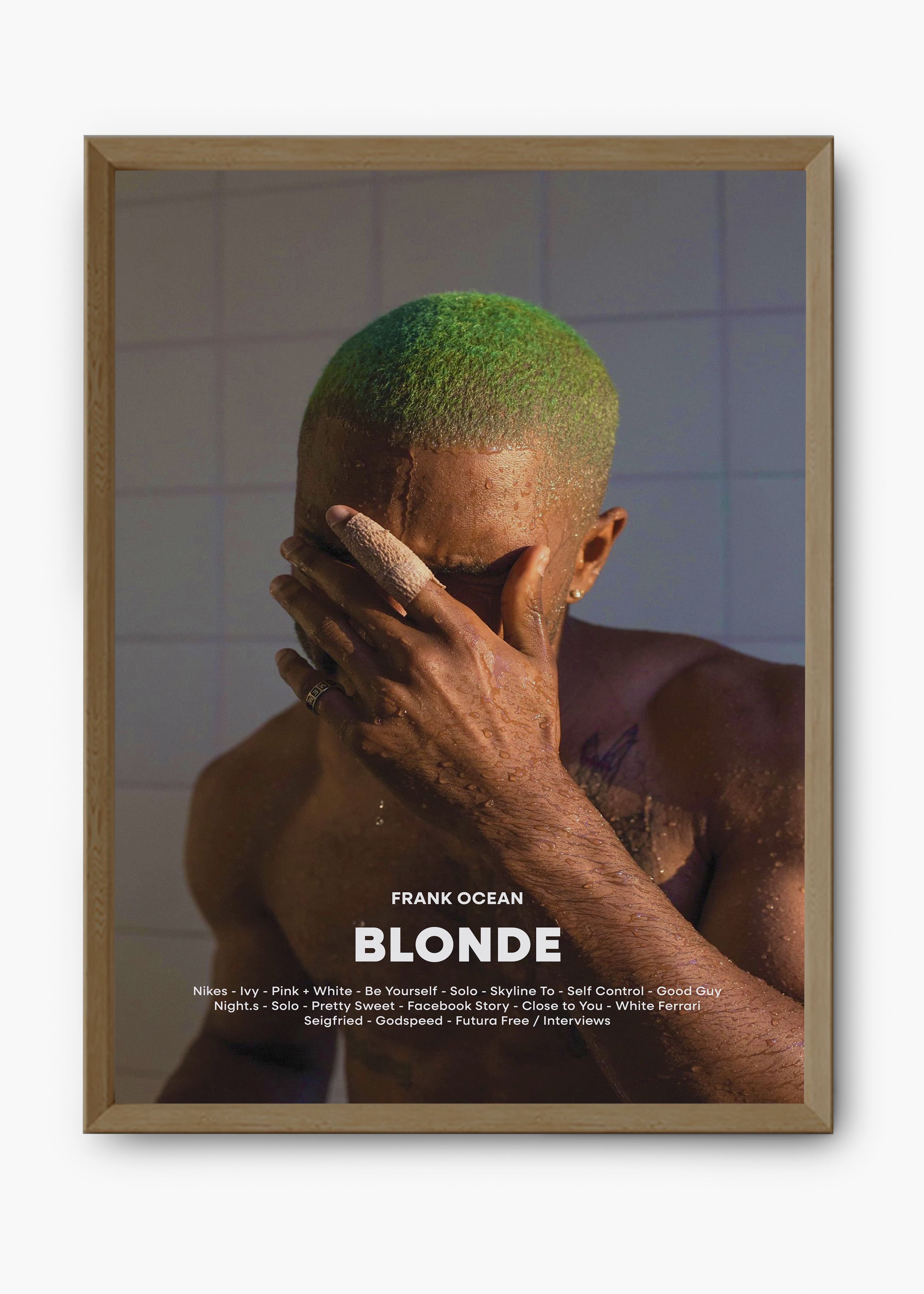 Quadro Frank Ocean Blonde Capa