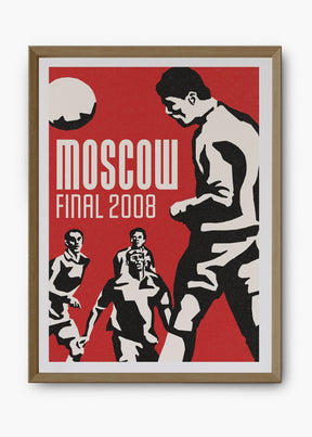 Quadro Cristiano Ronaldo Moscou 2008