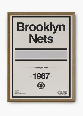 Quadro NBA Brooklin Nets