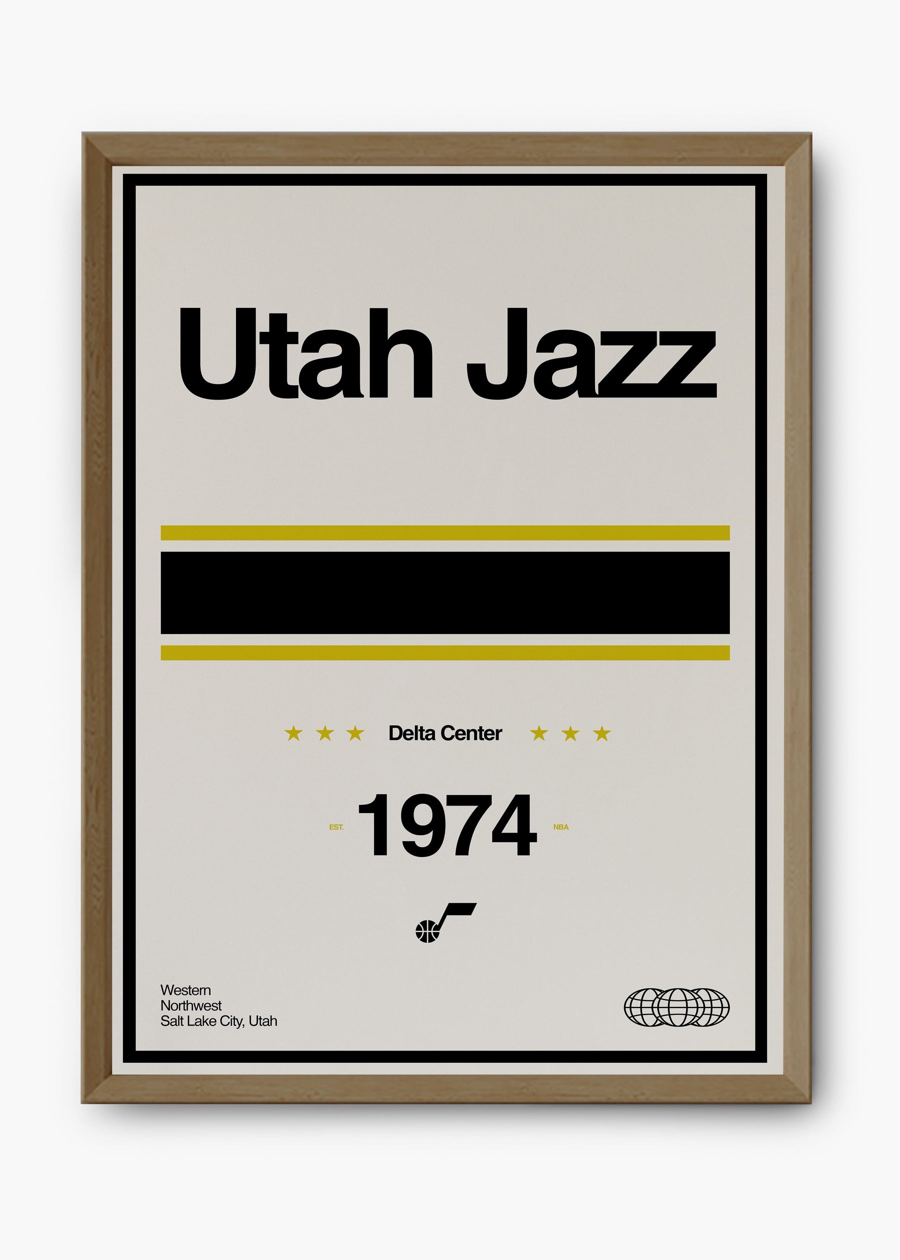 Quadro NBA Utah Jazz