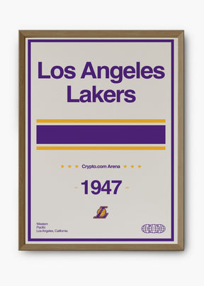 Quadro NBA Los Angeles Lakers