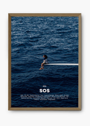 Quadro SZA SOS Capa