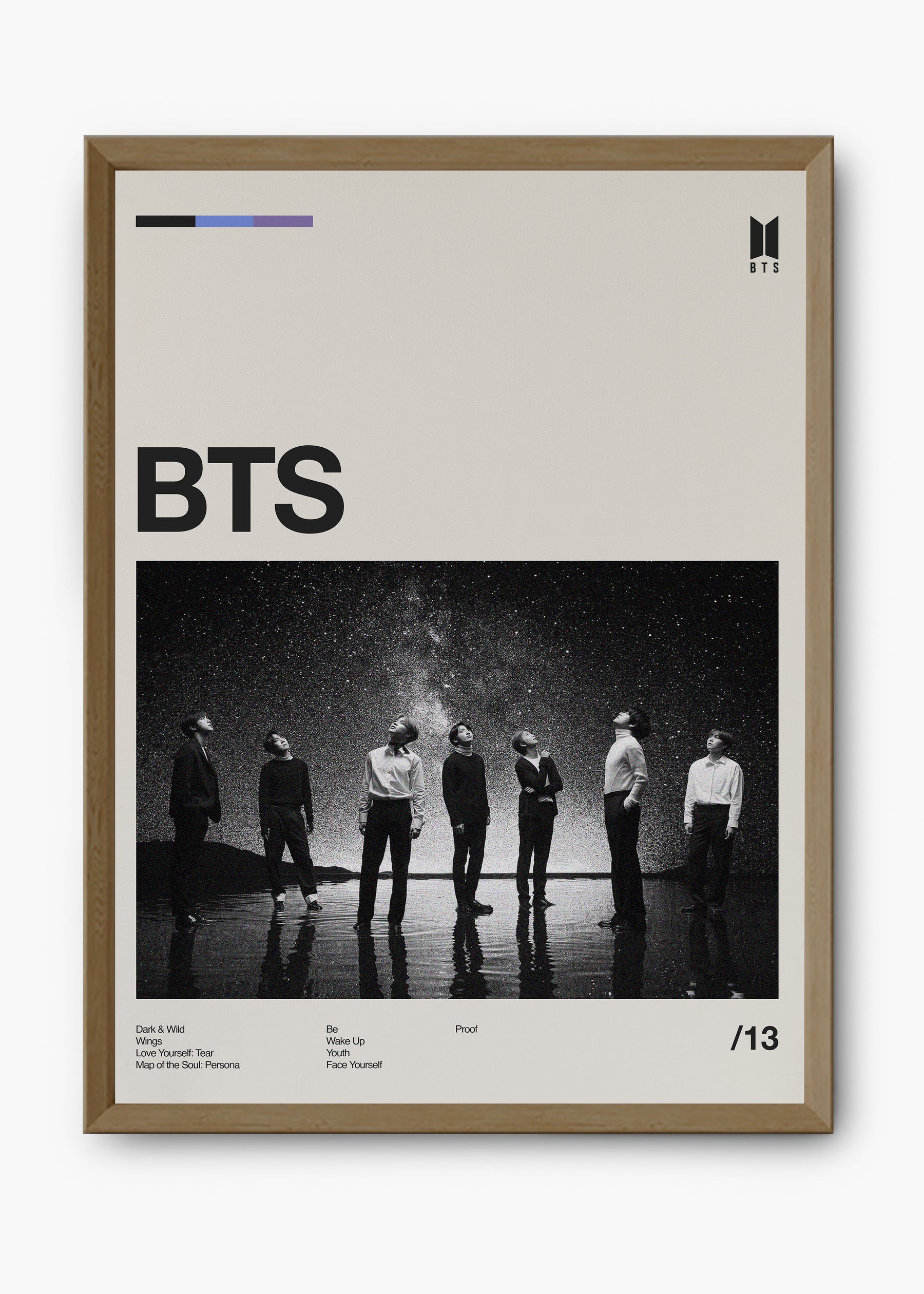 Quadro BTS Banda