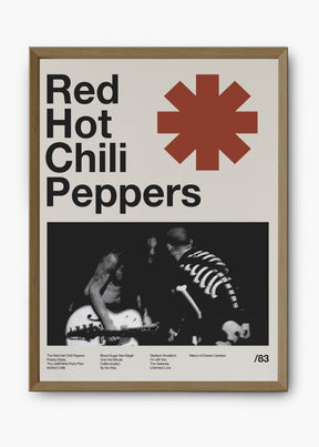 Quadro Red Hot Chili Peppers Banda